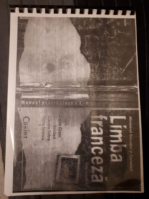 Carti manuale pt liceu: biologie, geografie, franceza, proza