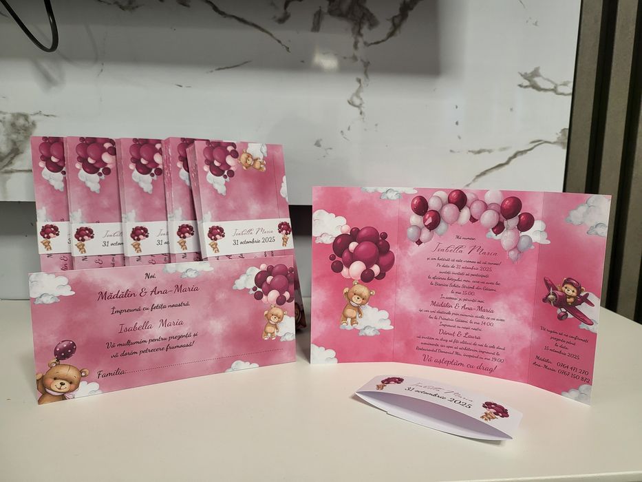 Invitatii de nunta si botez