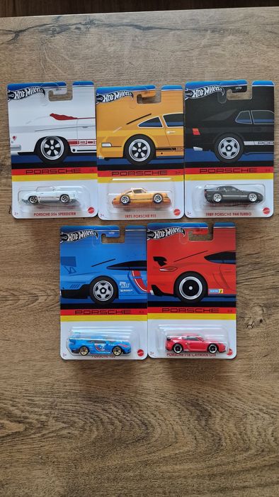 Hot wheels Porsche set