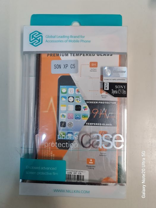 Folie sticla și husă Sony Xperia C5
