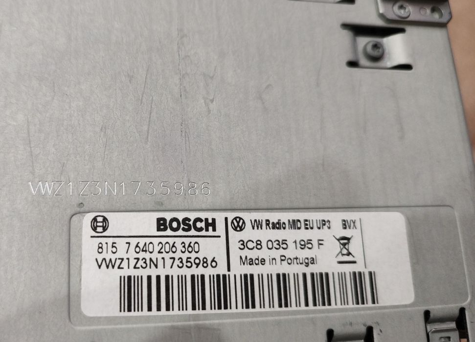 Оригинална мултимедия "BOSCH" за VW.