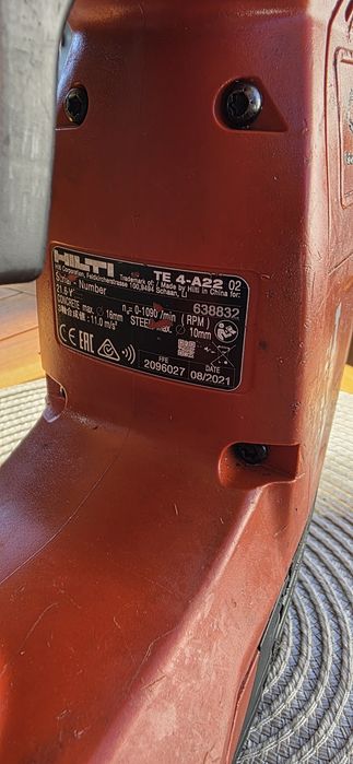 Rotopercutor Hilti TE 4 A22