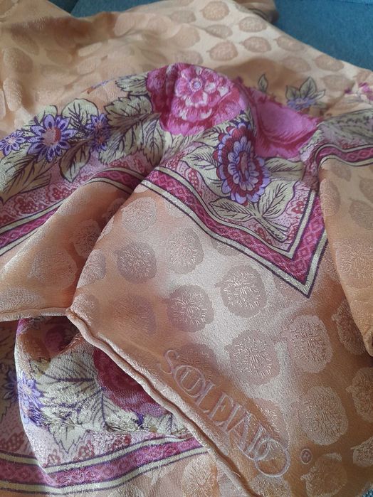 Esarfa Souleiado, mătase naturala, 65 lei