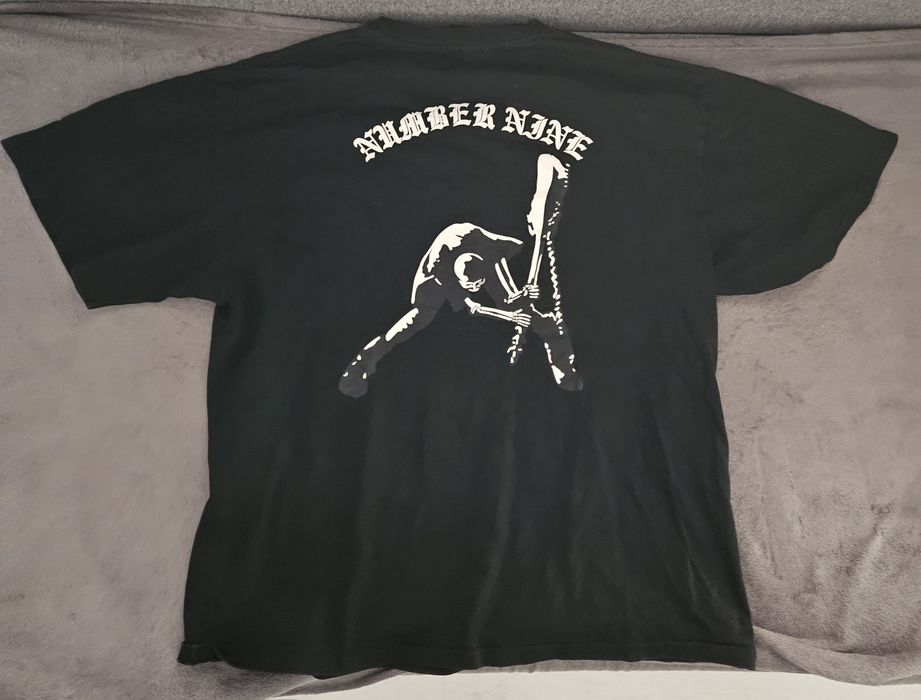 Cand tricou Number Nine (n)nine double skull