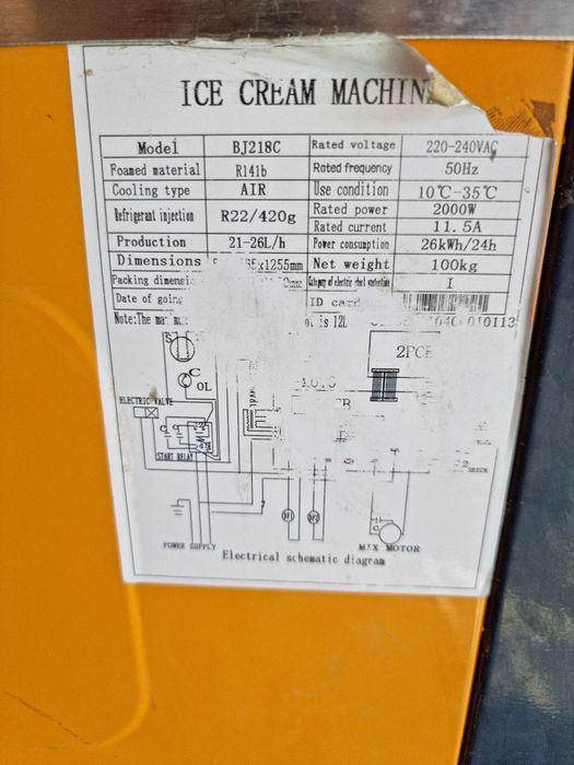 Frizer musqaymoq uchun фризер для марожного