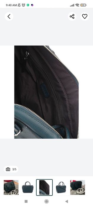 Сумка ECCO кожанная новая