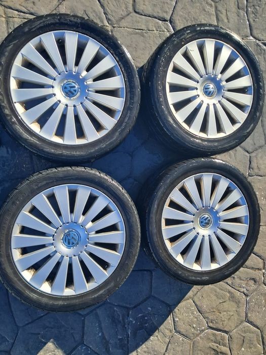 Jante cu cauciucuri Volkswagen R17 B7-B8
