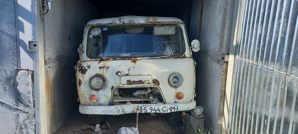 УАЗ  452Д на ходу!