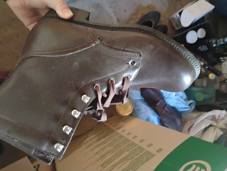 кубинки военни обувки кожени