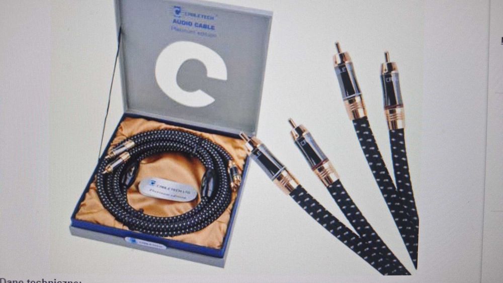 Cablu RCA High-End CABLETECH  Platinum Edition