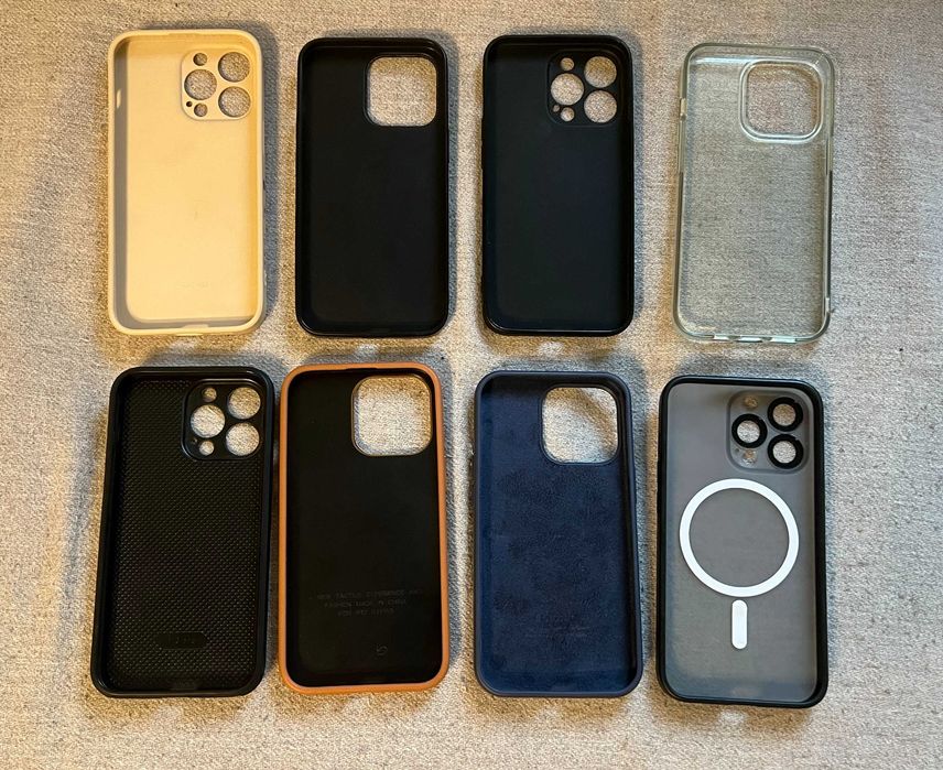 Lot de 8 huse pentru Iphone 13 Pro - stare foarte buna