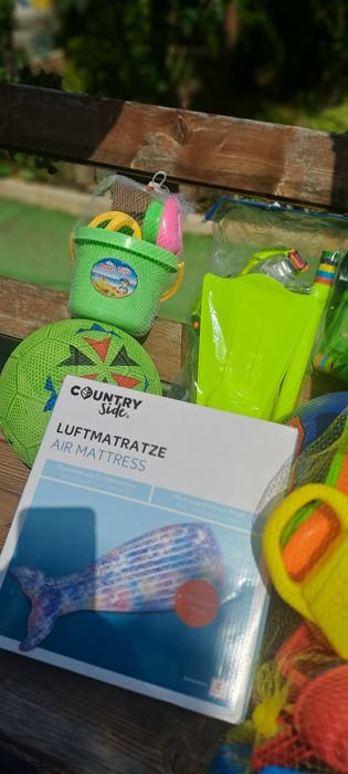 Плажен надувен дюшек-опашка на русалка