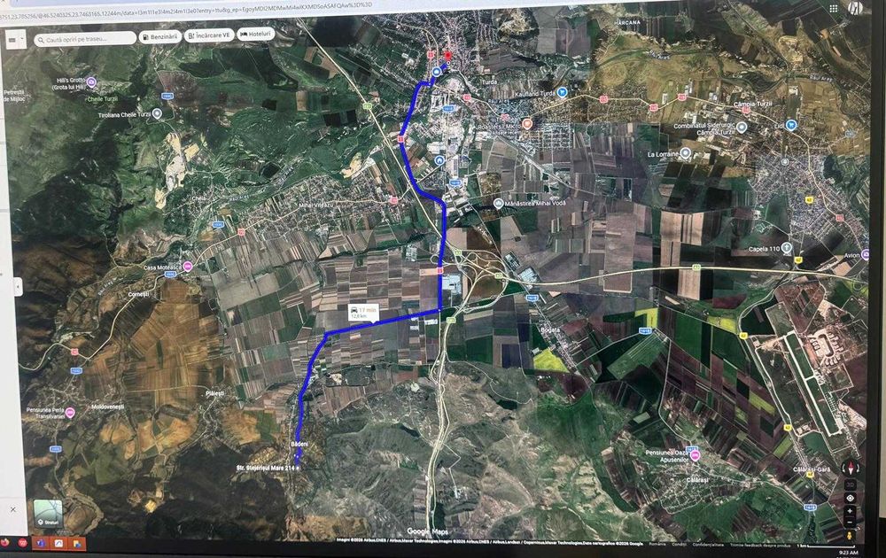 Teren de vanzare in sat Badeni, in suprafata de 1334 mp