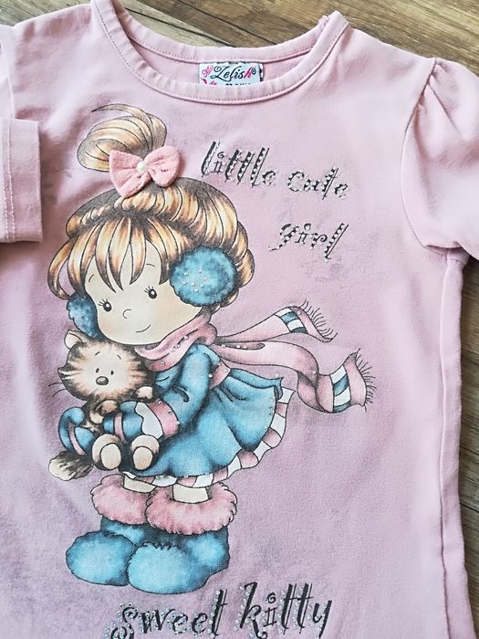 Блузка и дънки за момиче 98-104