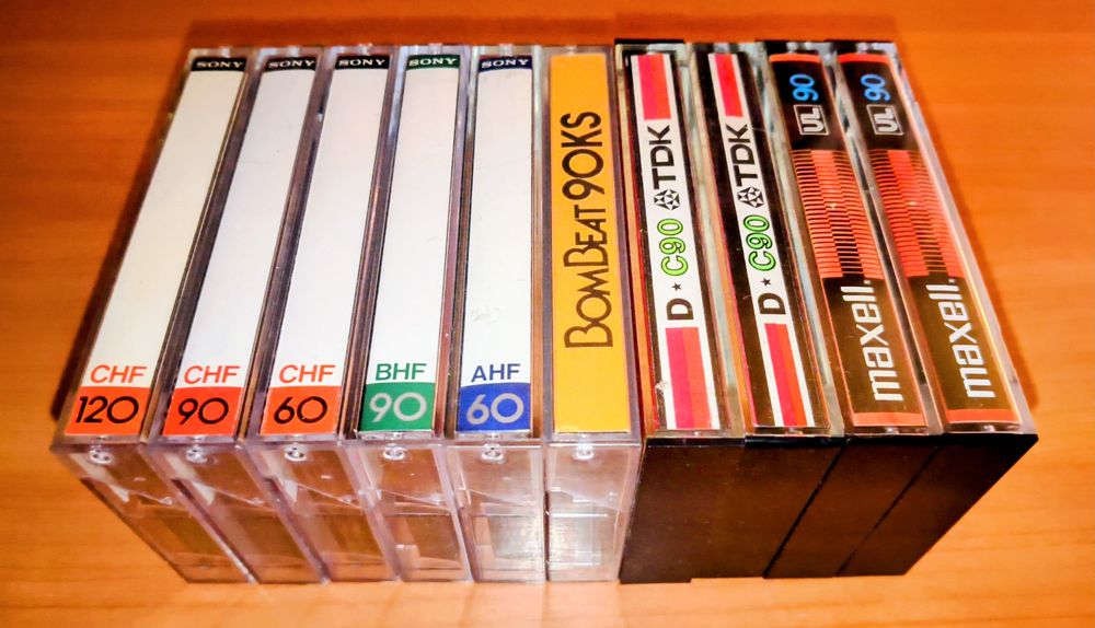 10-Коллекционных Аудиокассет