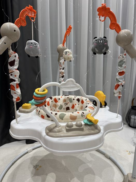 Детско бънджи Moni - Magic Fun, Бежово