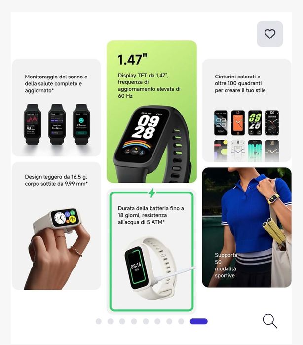 Новый  Xiaomi smart band 9 Active  100% original +Доставка