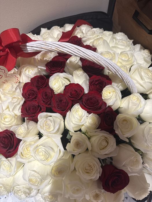 101 роза свежие только пришли