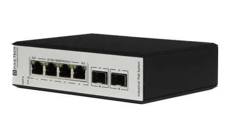 Управляемый промышленный POE коммутатор L2 PXT-S250G-2S4T-POE