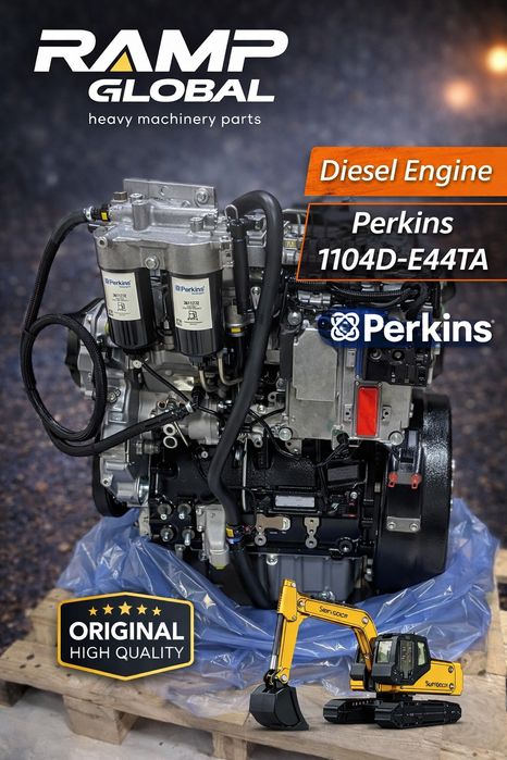 Двигатель Perkins 1104D-E44TA для C4