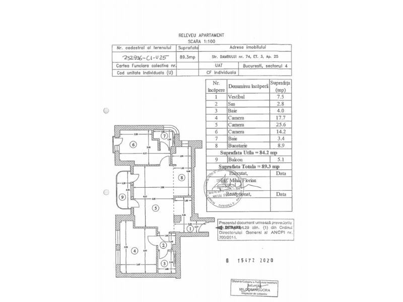 Parcul Tineretului: 3 Camere Str. Dâmbului, 74 – In mijlocul naturii