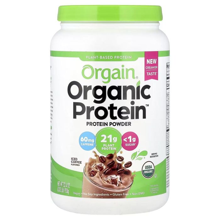 Веган Протеин Orgain Plant-Based Ice Coffee 920гр