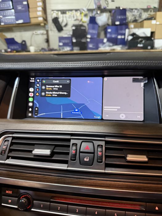 Navigatie Android Bmw Seria 7 F01 F02 Carplay , Android auto + Camera