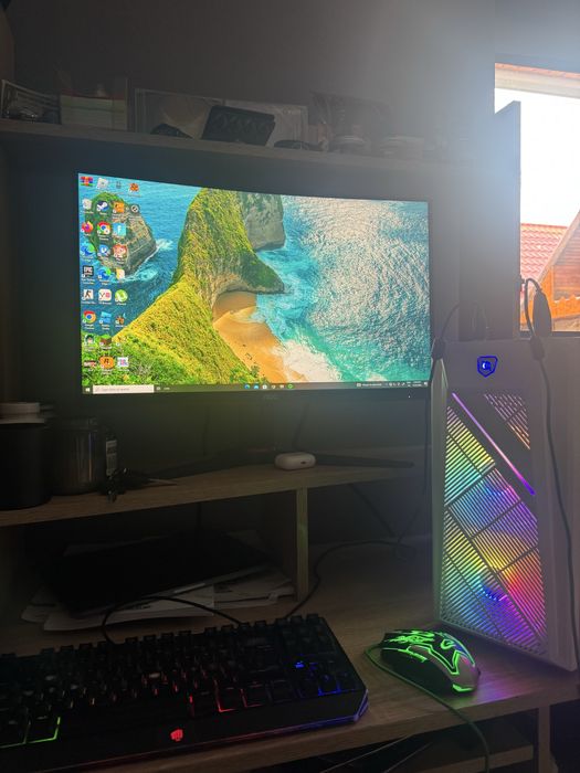 PC Gaming + Monitor 144hz, setup full