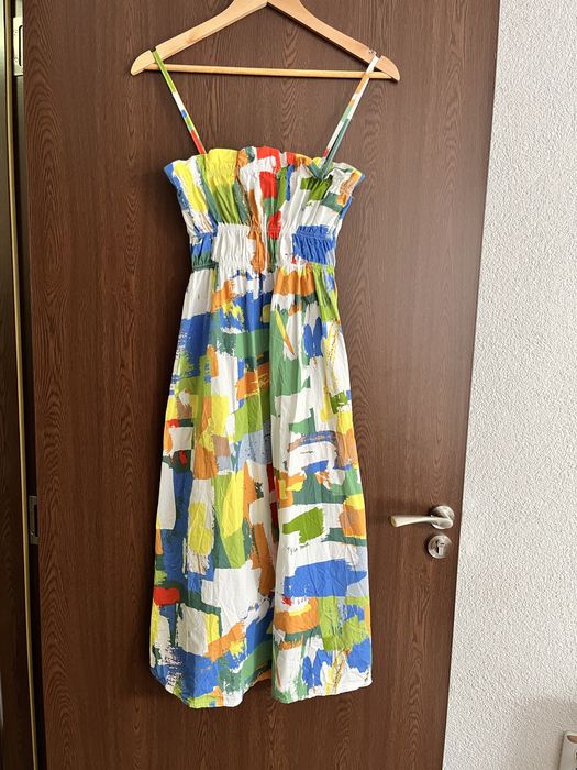 Цветна лятна рокля