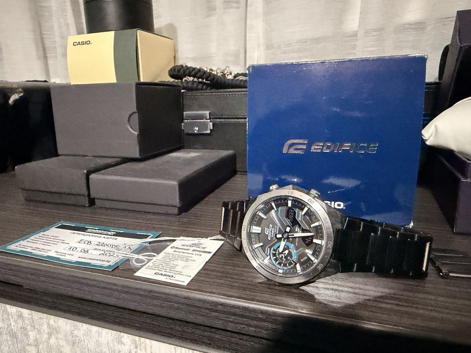 Casio edifice SOLAR BLUETOOTH ECB-2200DD-1A
