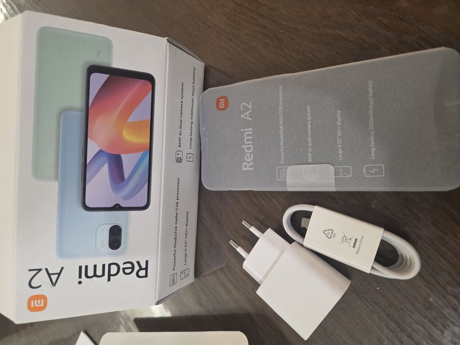 Мобилен телефон Xiaomi Redmi A2 32GB, Classic Black