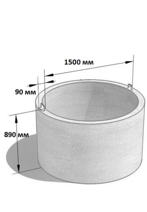 Бетонные кольца под септик
