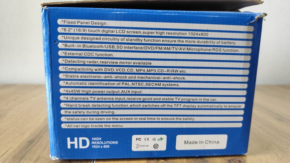 Продам автомагнитолу 2-х диновую