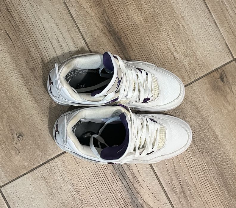 Nike Jordan 4 Purple Metallic