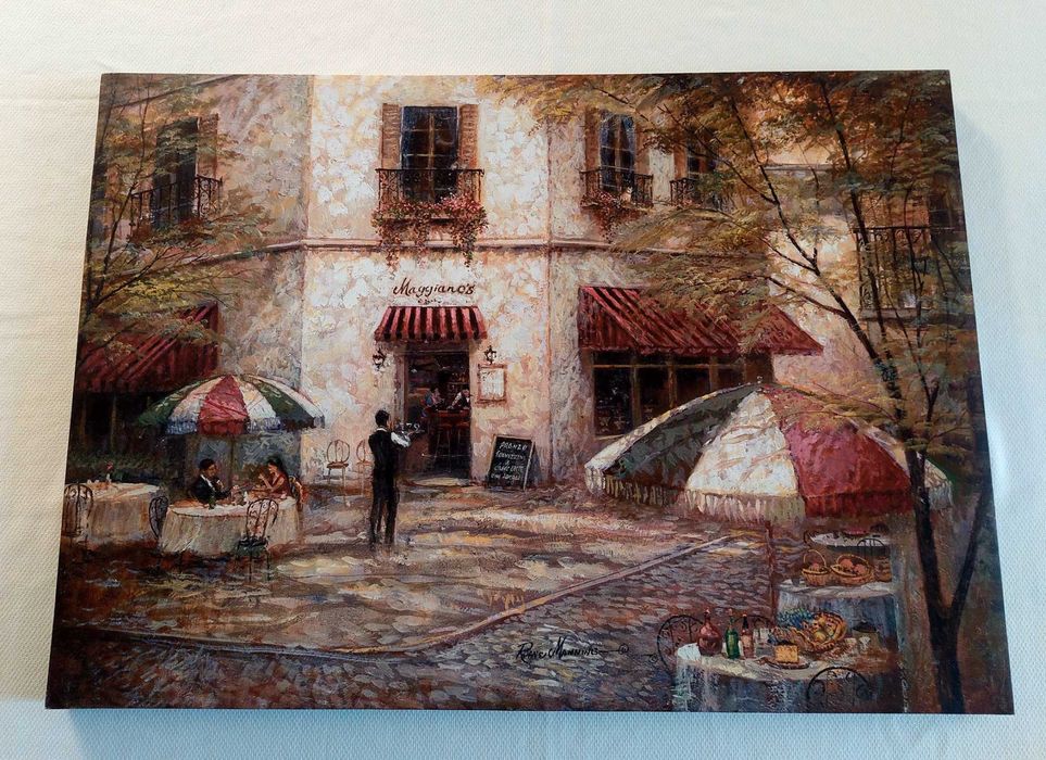 Картина "Maggiano's" от Ruane Manning – Репродукция върху канава (50x70 см)