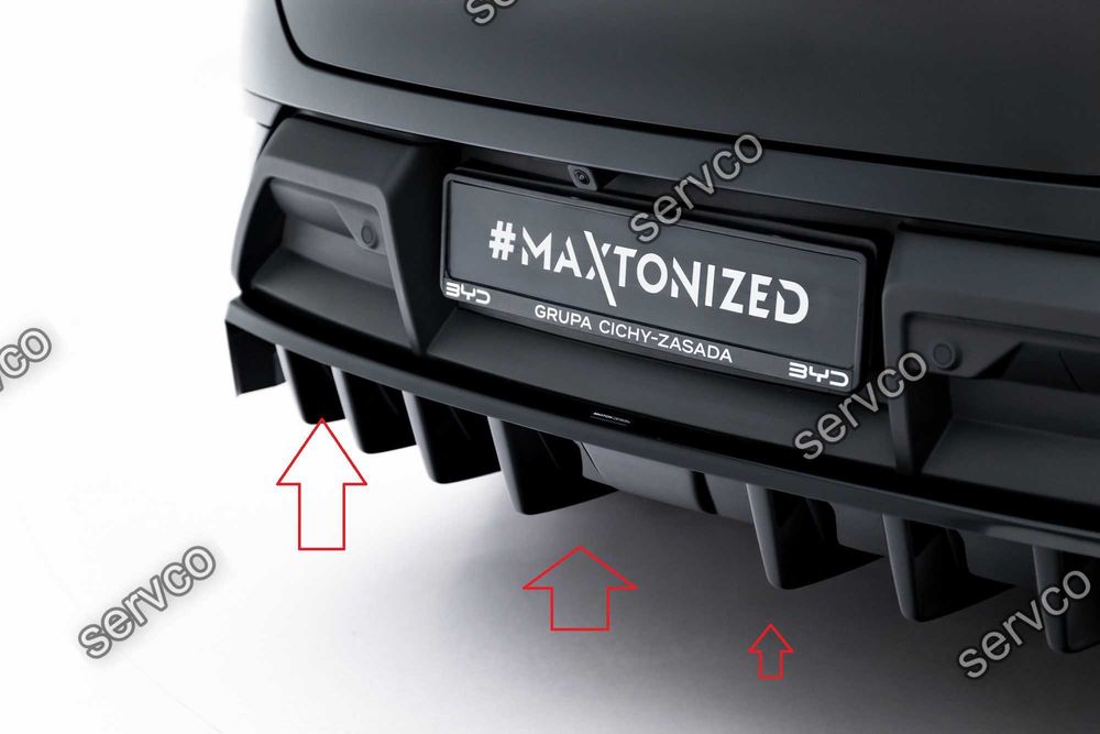 Prelungire splitter bara spate BYD Sealion 7 Mk1 2024- v1 - Maxton Design