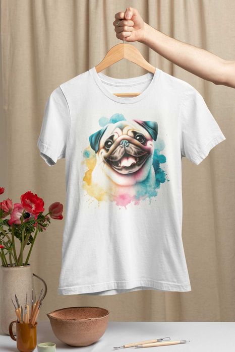 Тениски с уникални дизайни на кучета имаме и още