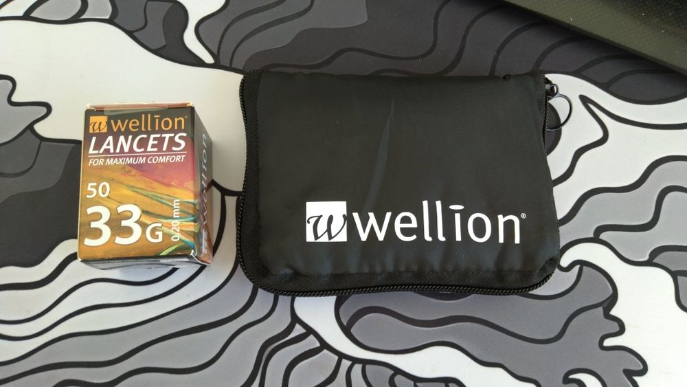 Комплект Глюкомер Wellion + подарък кутийка с иглички