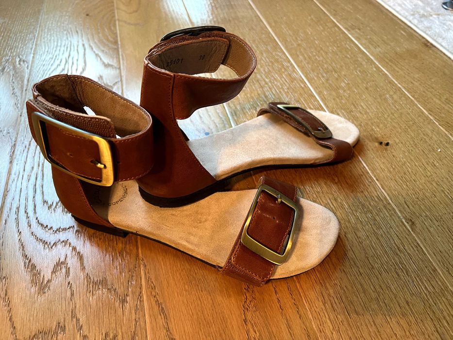 Кожени сандали Ca'Shott, нови