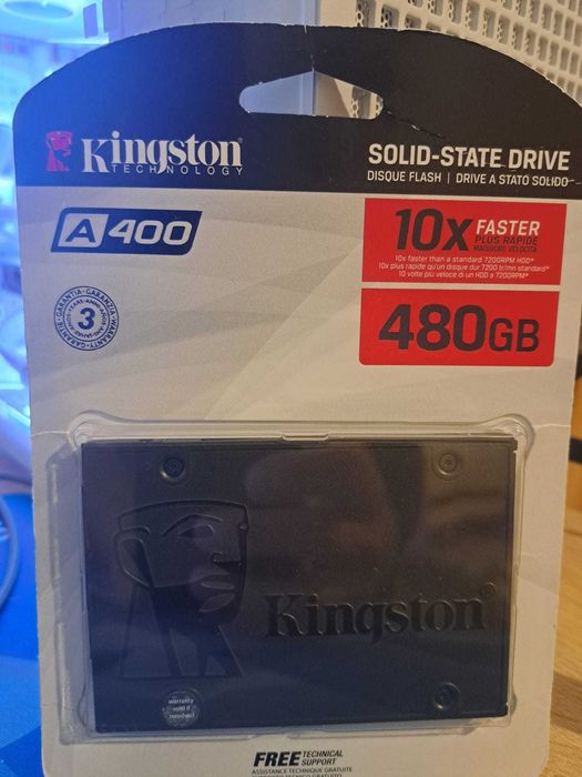 SSD Kingston A400 480GB 2.5 SATA III