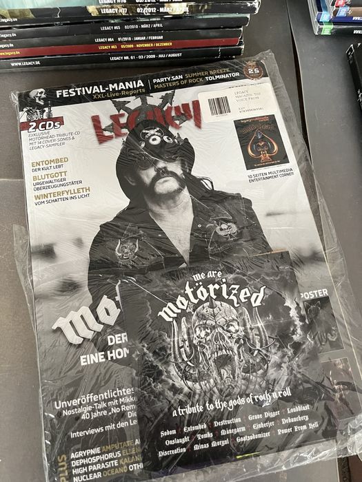 Colectie reviste in limba germana Legacy-the voice from the dark side