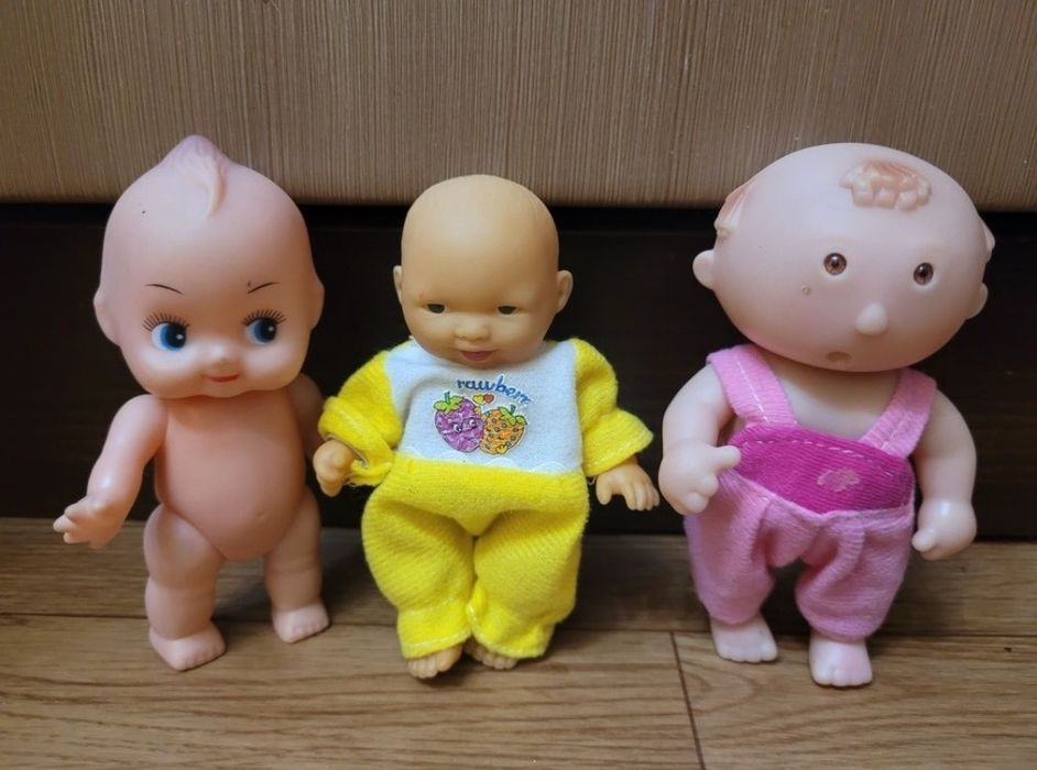 Игрушки пупсы (3шт)