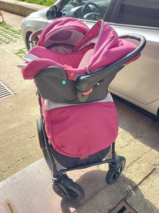 Изгодно!! Бебешка/Детска количка 3 в 1 Verdi Optima