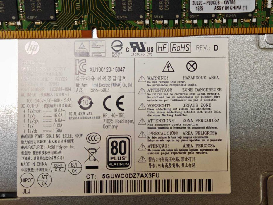 HP Z240 Workstation | i5 3.6Ghz | 32GB RAM | 256GB SSD |GTX 1070 8GB