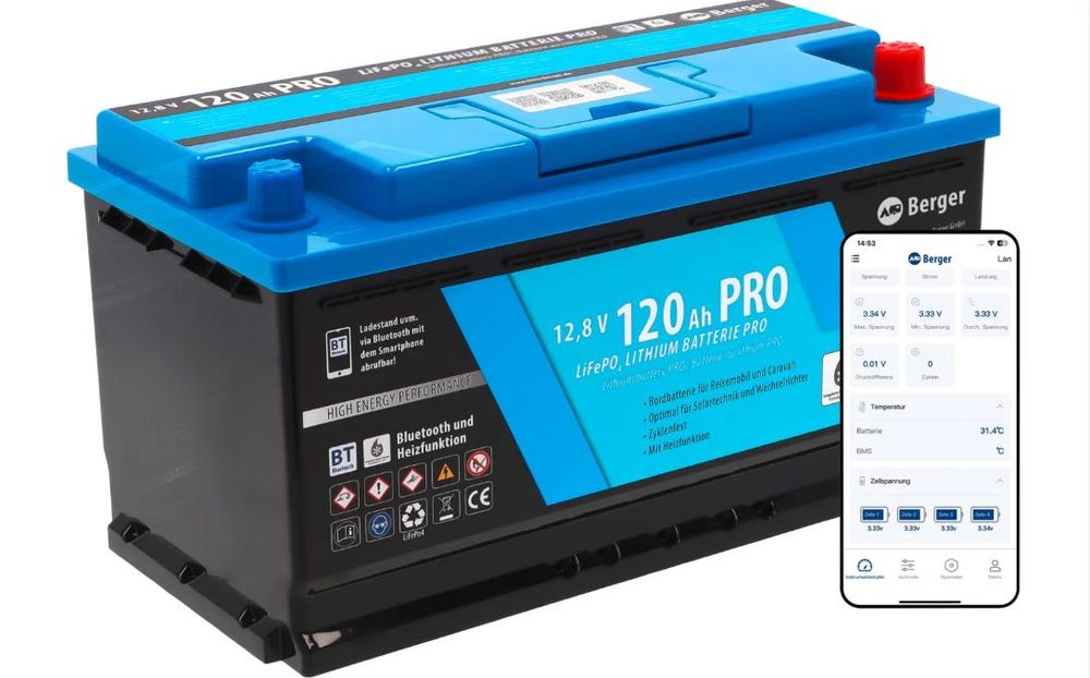 Литиев акумулатор Berger