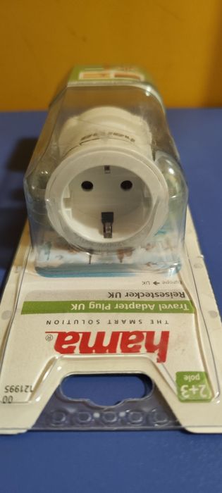 Адаптер за пътуване UK /EU