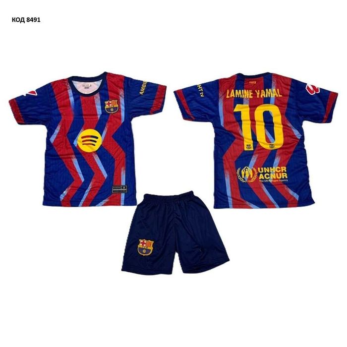 Детски футболни екипи - Yamal, Barcelona, Neymar, Brazil