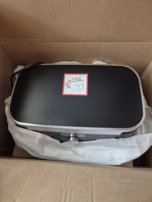 Friteuza cu aer cald Airfryer Ninja Flex Drawer AF500EU, 2470 W, 10.4 L
