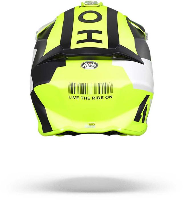 Топ Цена Мотокрос каска AIROH TWIST 2.0 LIFT Fluo  2025, XL 61-62см.