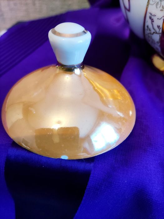 Чайник Золотая лента ГДР антикварный